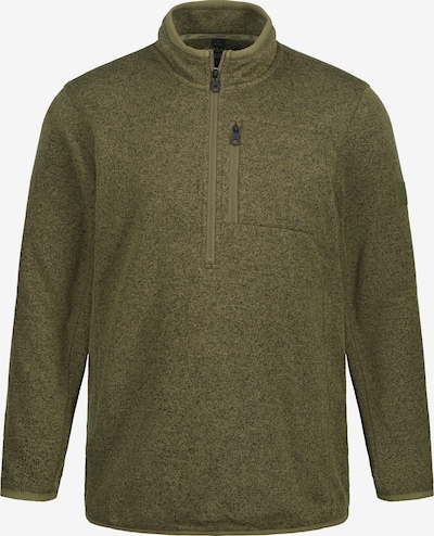 JAY-PI Fleece jas in de kleur Donkergroen, Productweergave