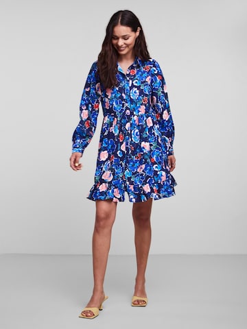 Y.A.S Shirt Dress 'Lima' in Blue