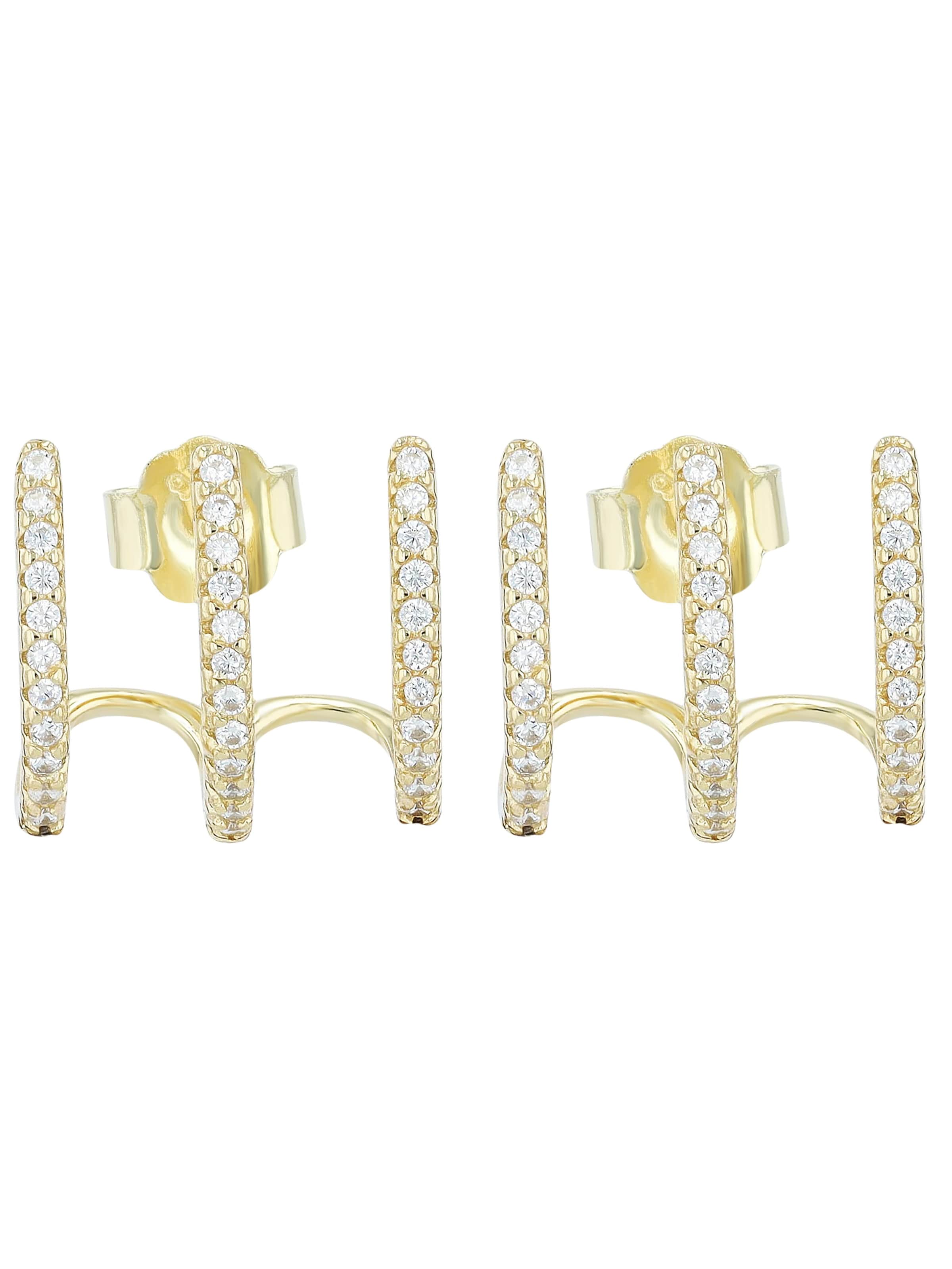 Akzent Earrings 'langlebig' in Gold