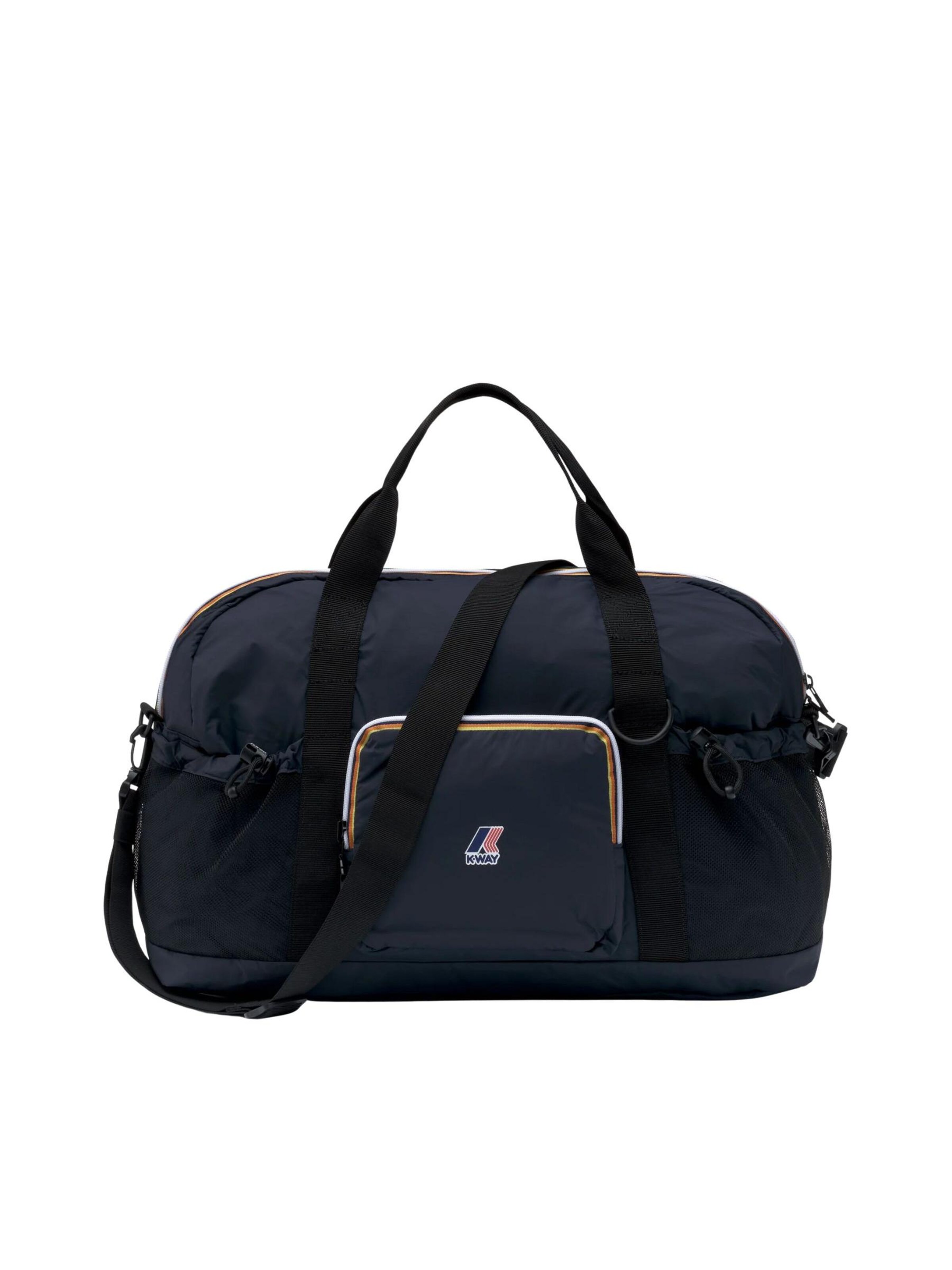 K-Way Schoudertas in Blauw: voorkant