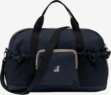 Sac à bandoulière K-Way en bleu : devant