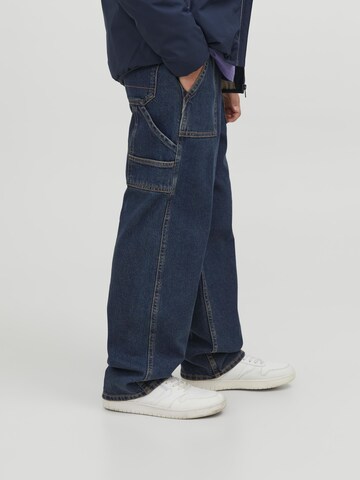 Loosefit Jean 'Chris Utility MF 868' Jack & Jones Junior en bleu