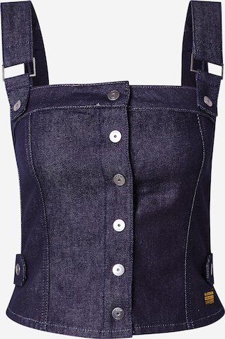 mėlyna G-STAR Palaidinė be rankovių: priekis