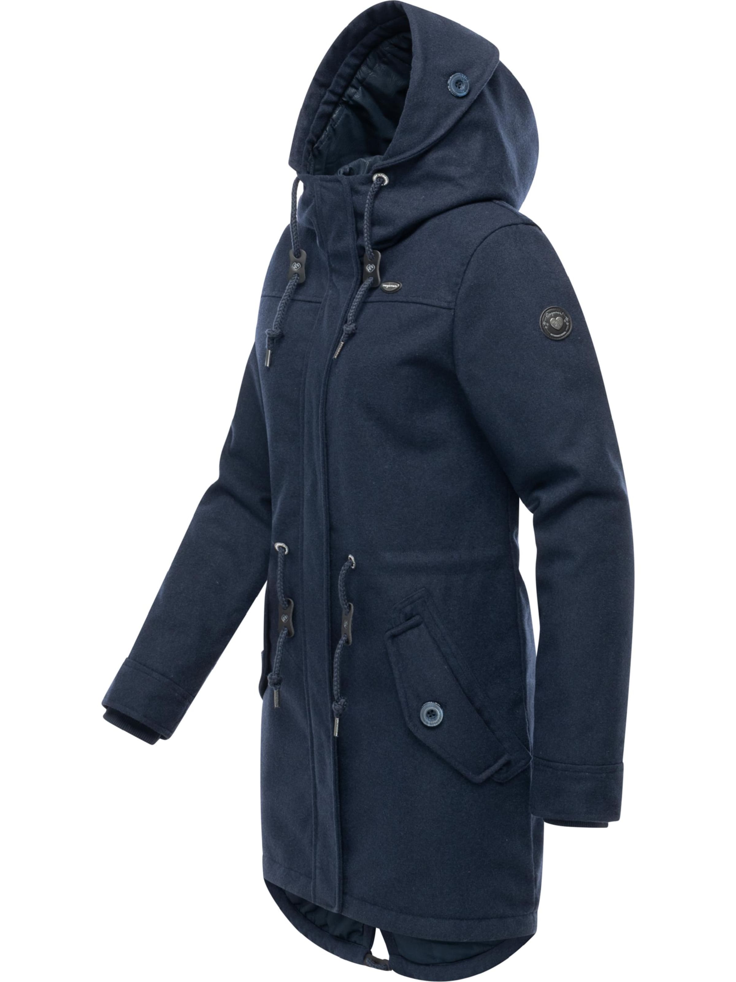 Ragwear Zimný kabát 'Ellba' - Modrá