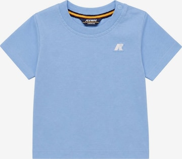 K-Way Shirt 'K-WAY KIDS E. PETE JERSEY T-SHIRT' in Blau: Vorderseite