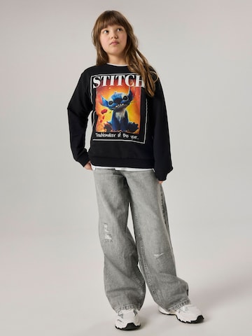 NAME IT - Sudadera en negro