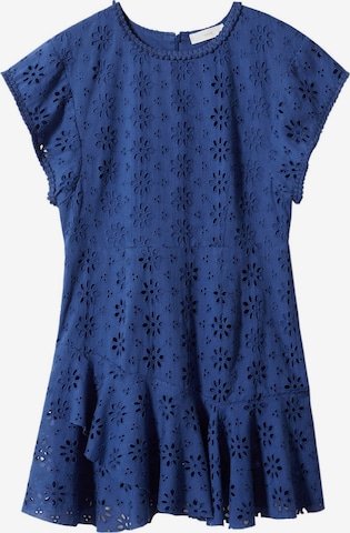 Robe MANGO en bleu : devant