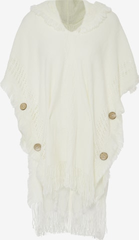 Gaya Cape in White: front