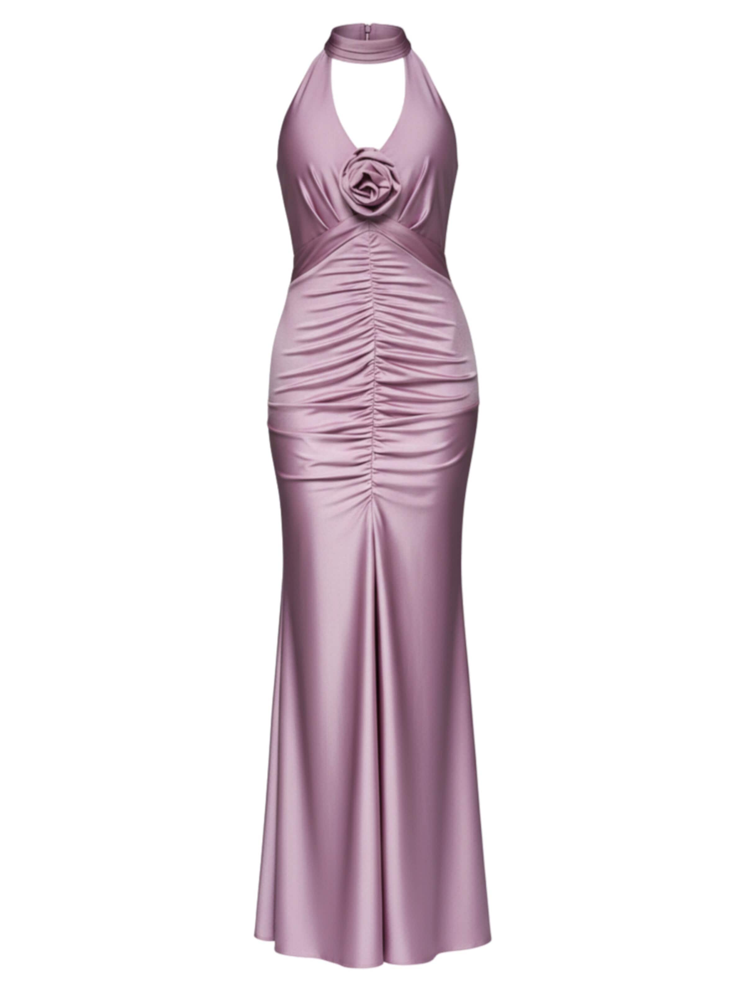 Ombre Avondjurk in Lila: voorkant