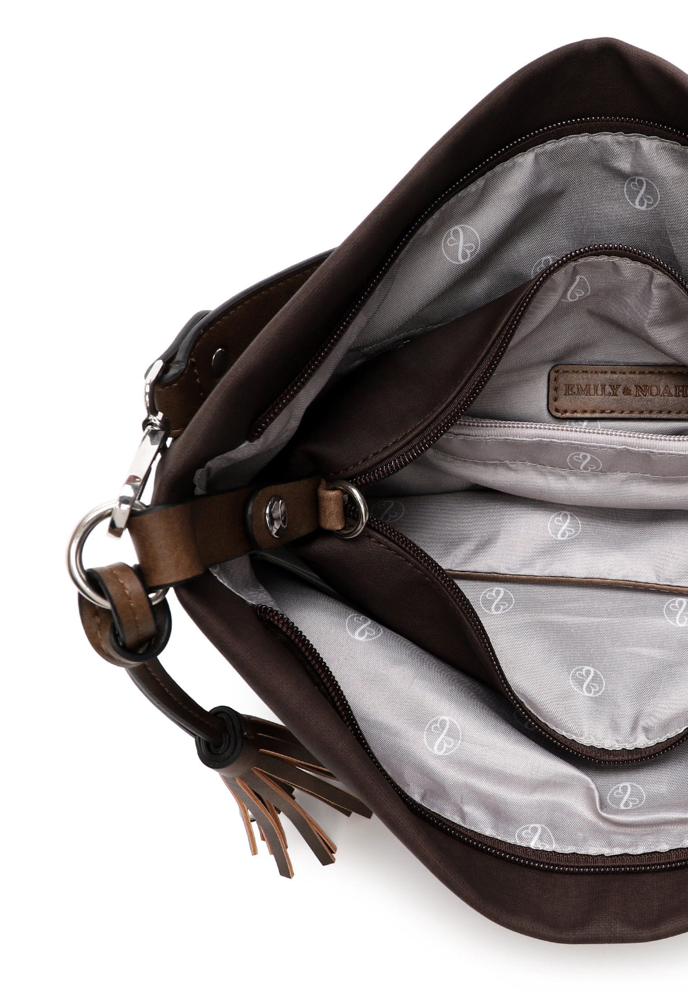 Borsa a spalla 'Elke' di Emily & Noah in marrone