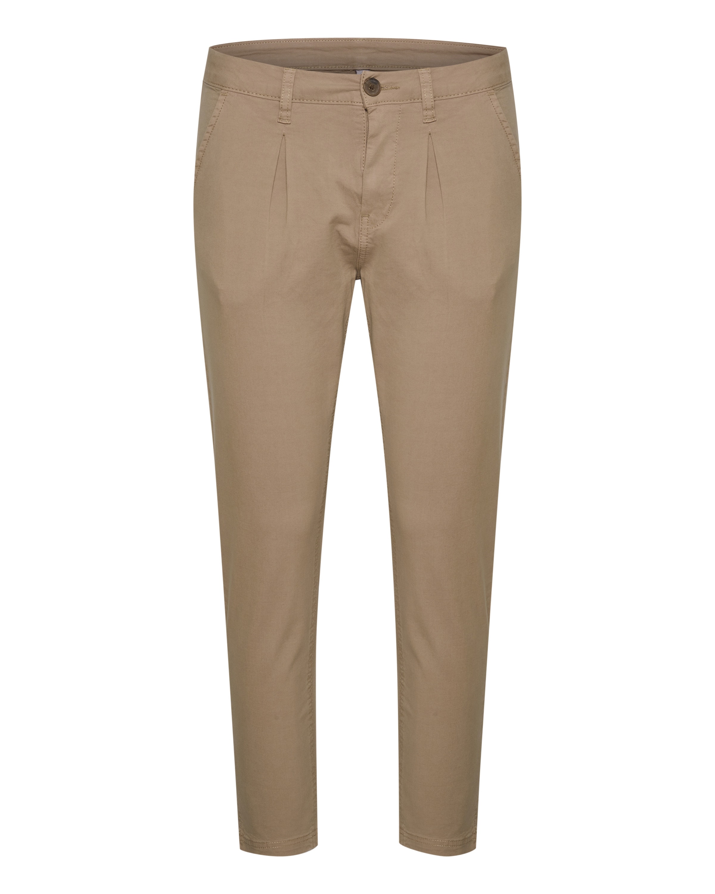 CULTURE Lærredsbukser 'Brita' i beige: forside