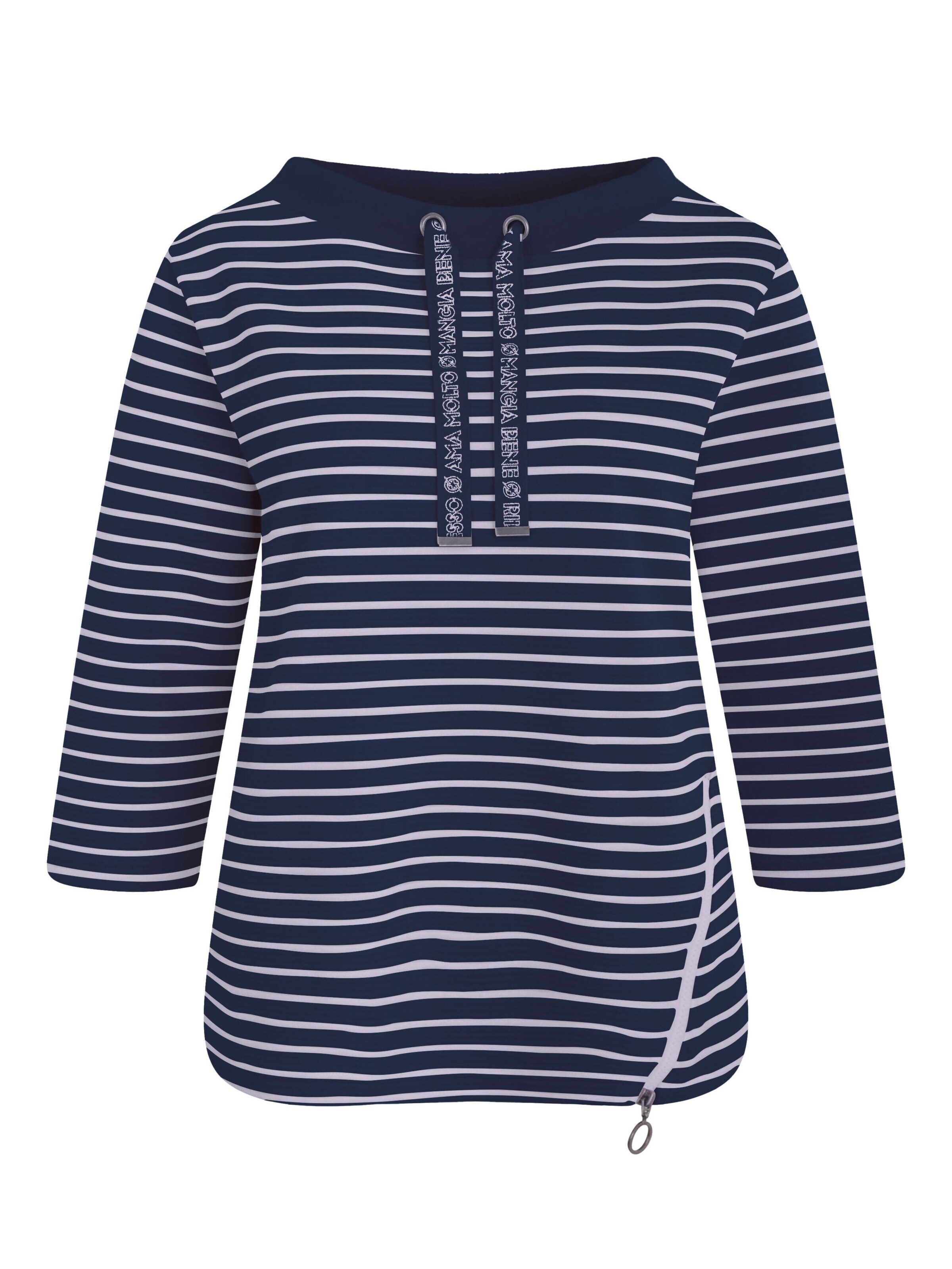 Navigazione Sweatshirt in Blauw: voorkant