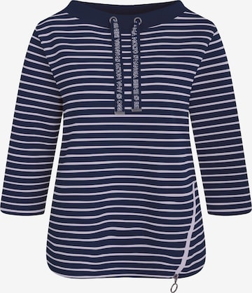 Navigazione Sweatshirt in Blauw: voorkant