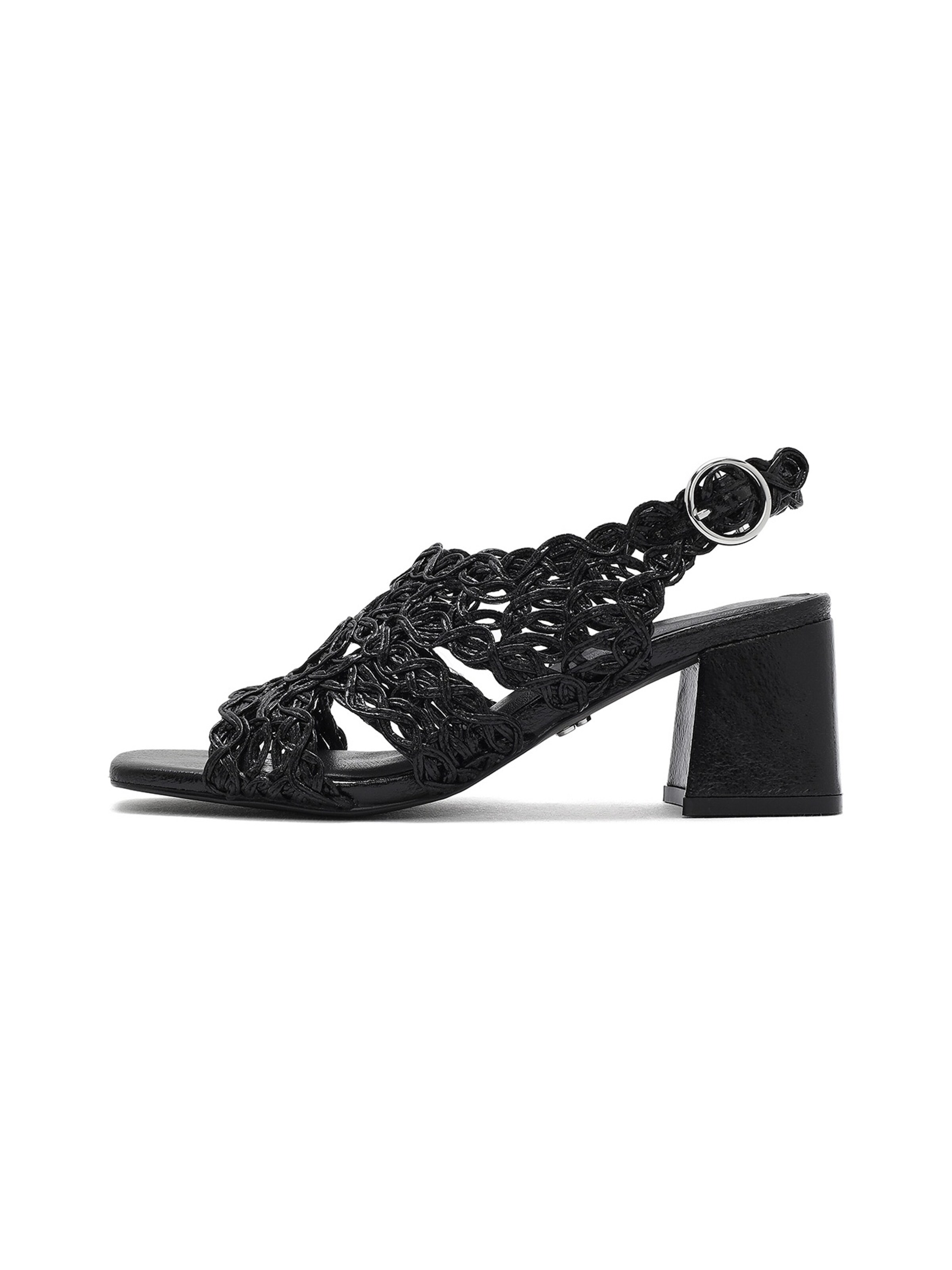 Derimod Sandals in Black: front