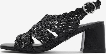 Derimod Sandals in Black: front
