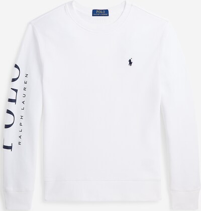 Polo Ralph Lauren Sweat en bleu foncé / blanc, Vue avec produit