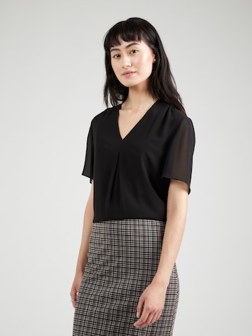 s.Oliver BLACK LABEL Bluse in Schwarz: predná strana