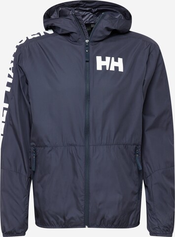 HELLY HANSEN Outdoorová bunda – modrá: přední strana