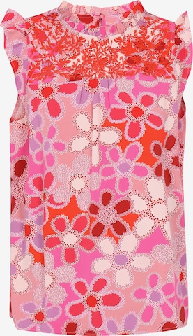 Chemisier IZIA en rose : devant