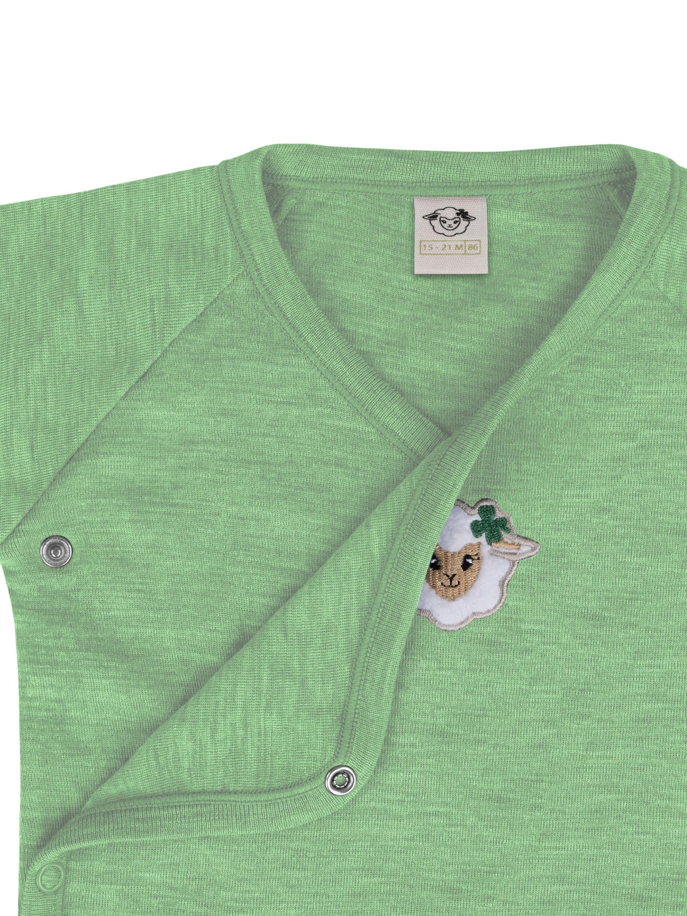 Barboteuse / body 'Kaitaia' normani en vert