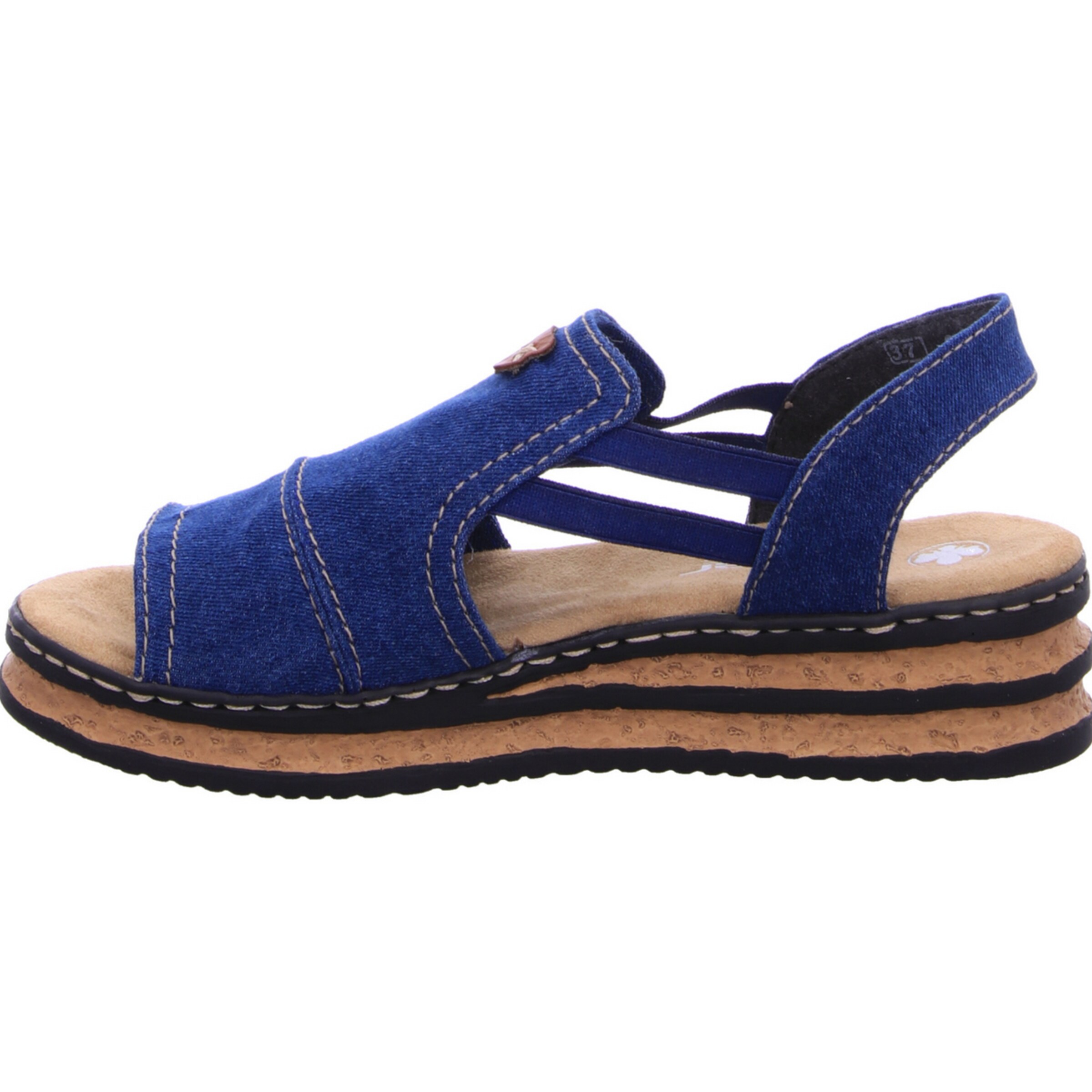 Sandales Rieker en bleu