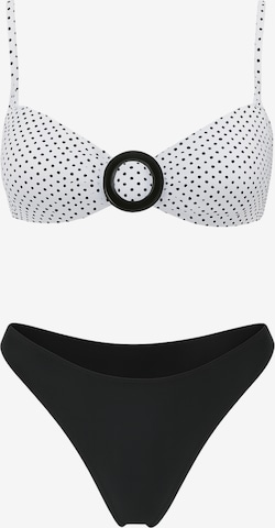 C&City Bikini in Zwart: voorkant