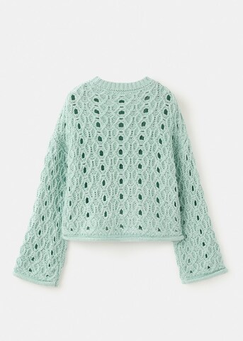 MANGO KIDS Sweater 'River' in Green