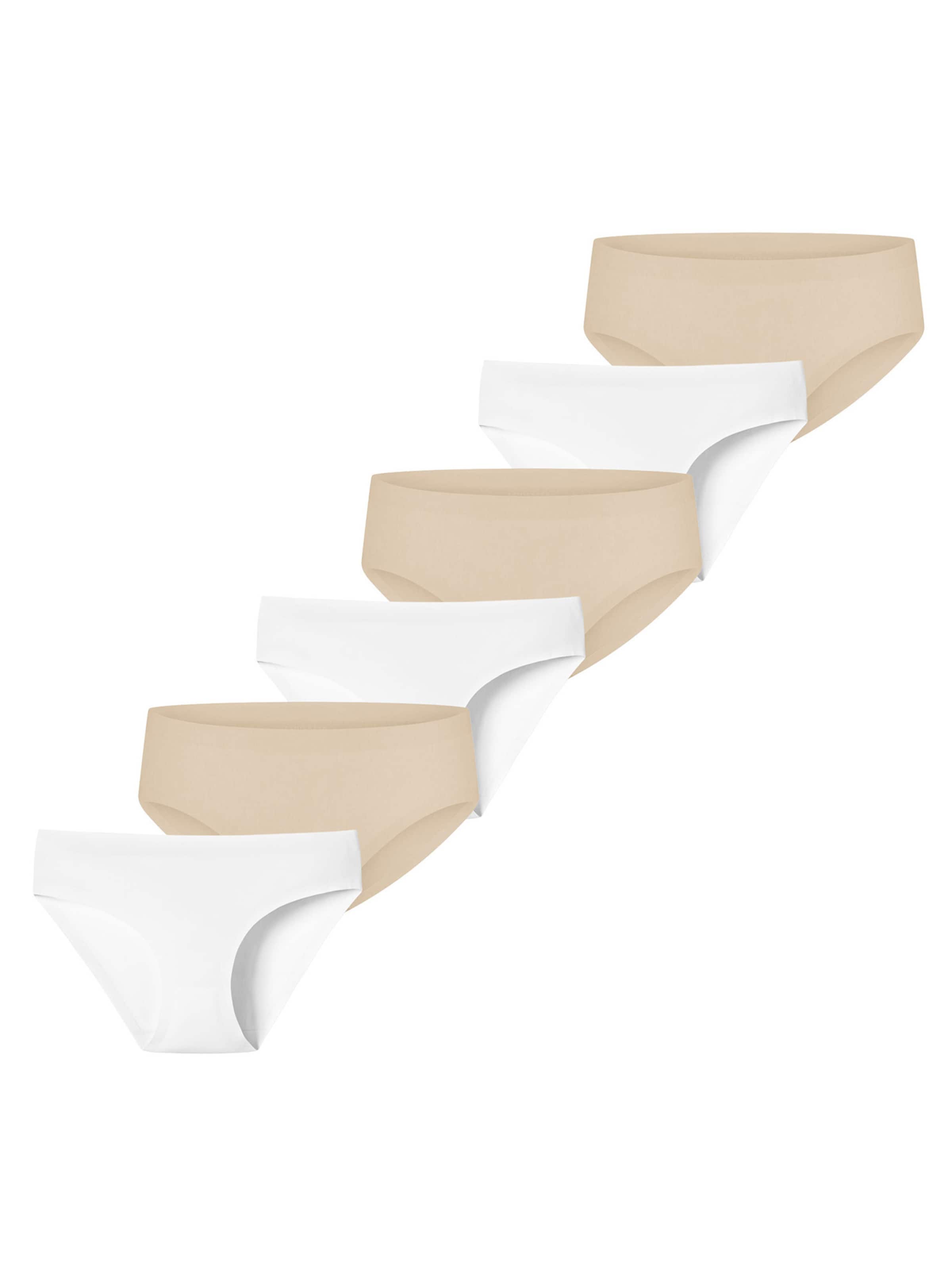 Slip ' Invisible Cotton ' SCHIESSER en beige : devant