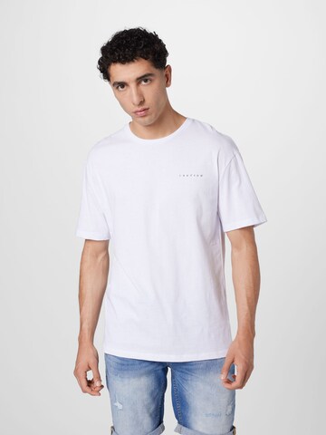 JACK & JONES Tričko 'VENOM' - Biela: predná strana