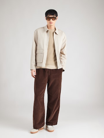 MUSTANG Pullover 'EDWARD' i beige