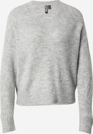 Megztinis iš PIECES, spalva – šviesiai pilka, Prekių apžvalga