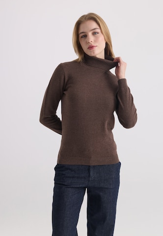 Pull-over Felix Hardy en marron : devant