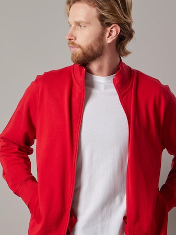 Veste de survêtement 'Felpa' OWN Off With Nature en rouge