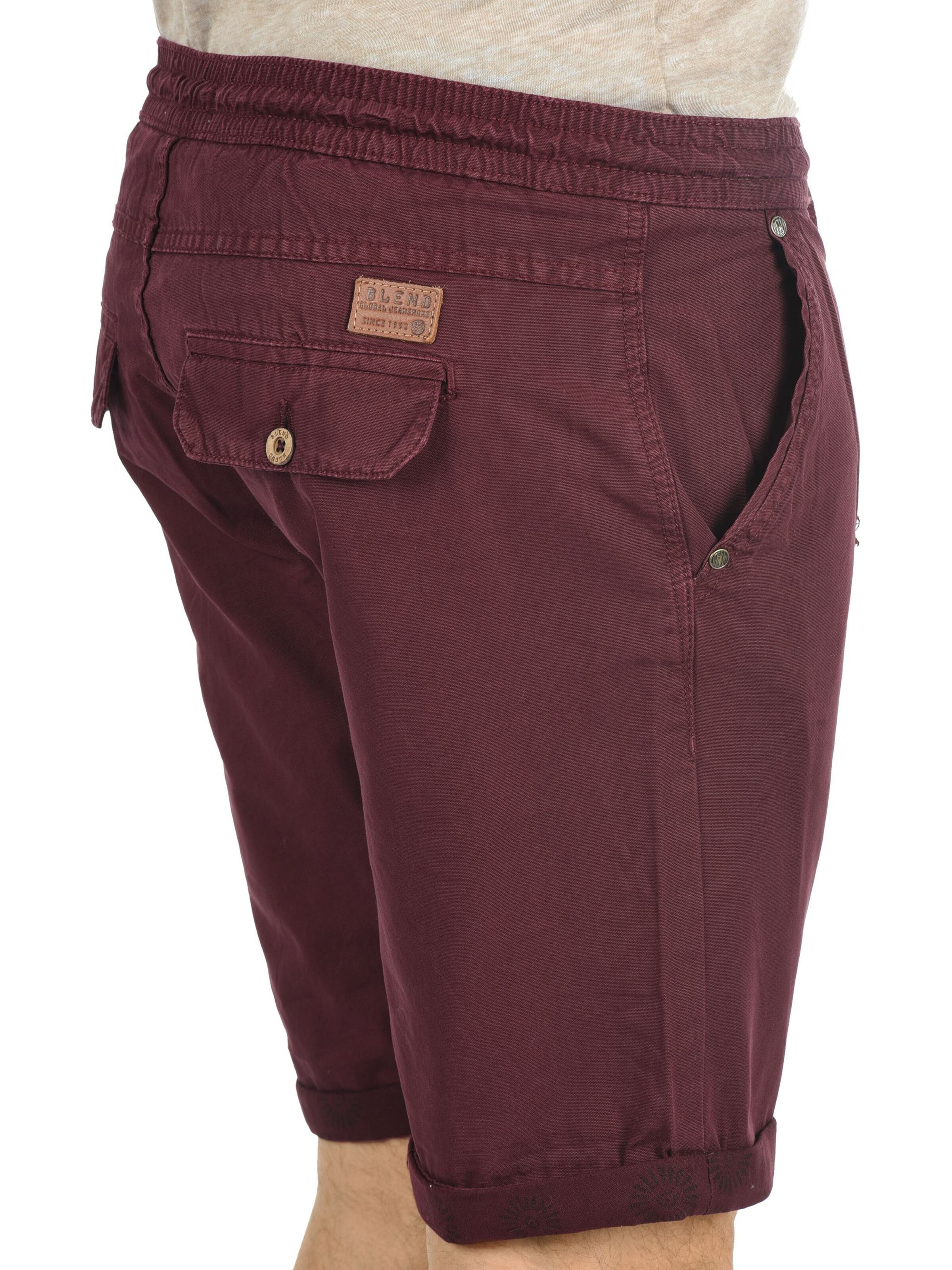 BLEND Regular Chino 'BHClaudio' in Rood