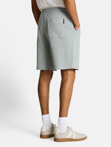TOM TAILOR DENIM Loose fit Trousers in Green