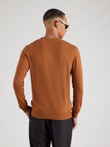 JACK & JONES Pullover 'JJEEMIL' in Braun