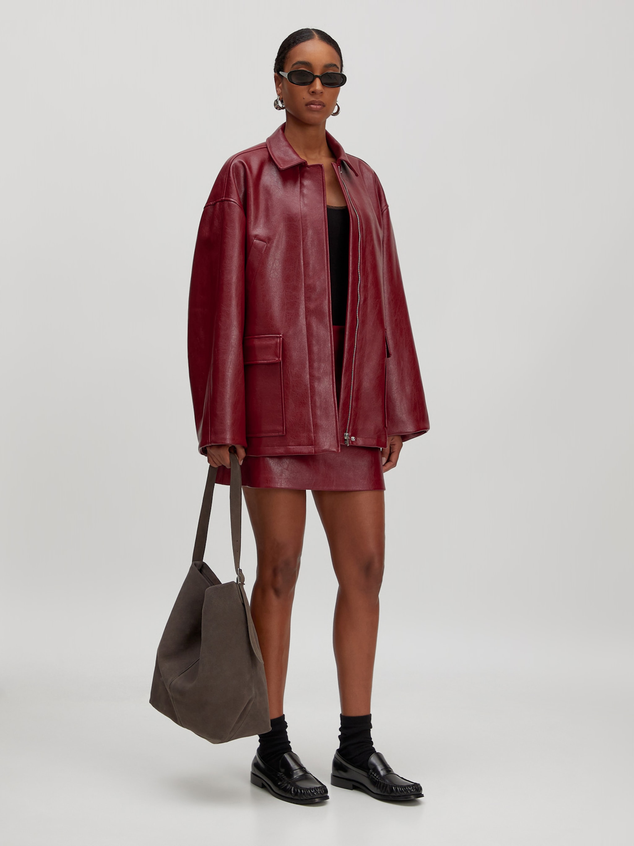 EDITED Produits Jupe 'Hovet' rouge