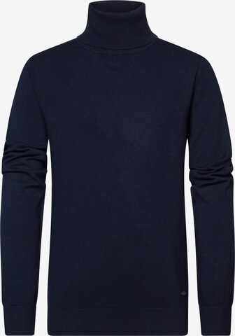 Petrol Industries Sweater 'Waukegan' in Blue: front