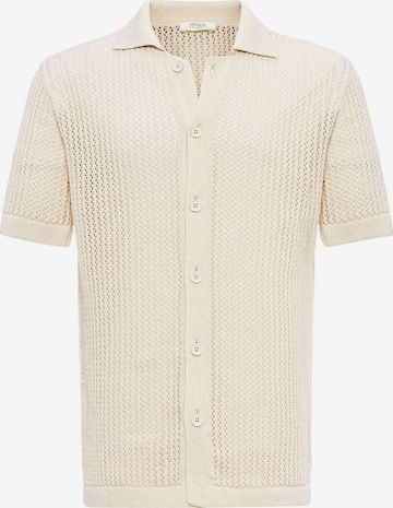 Antioch - Ajuste regular Camisa en beige: frente