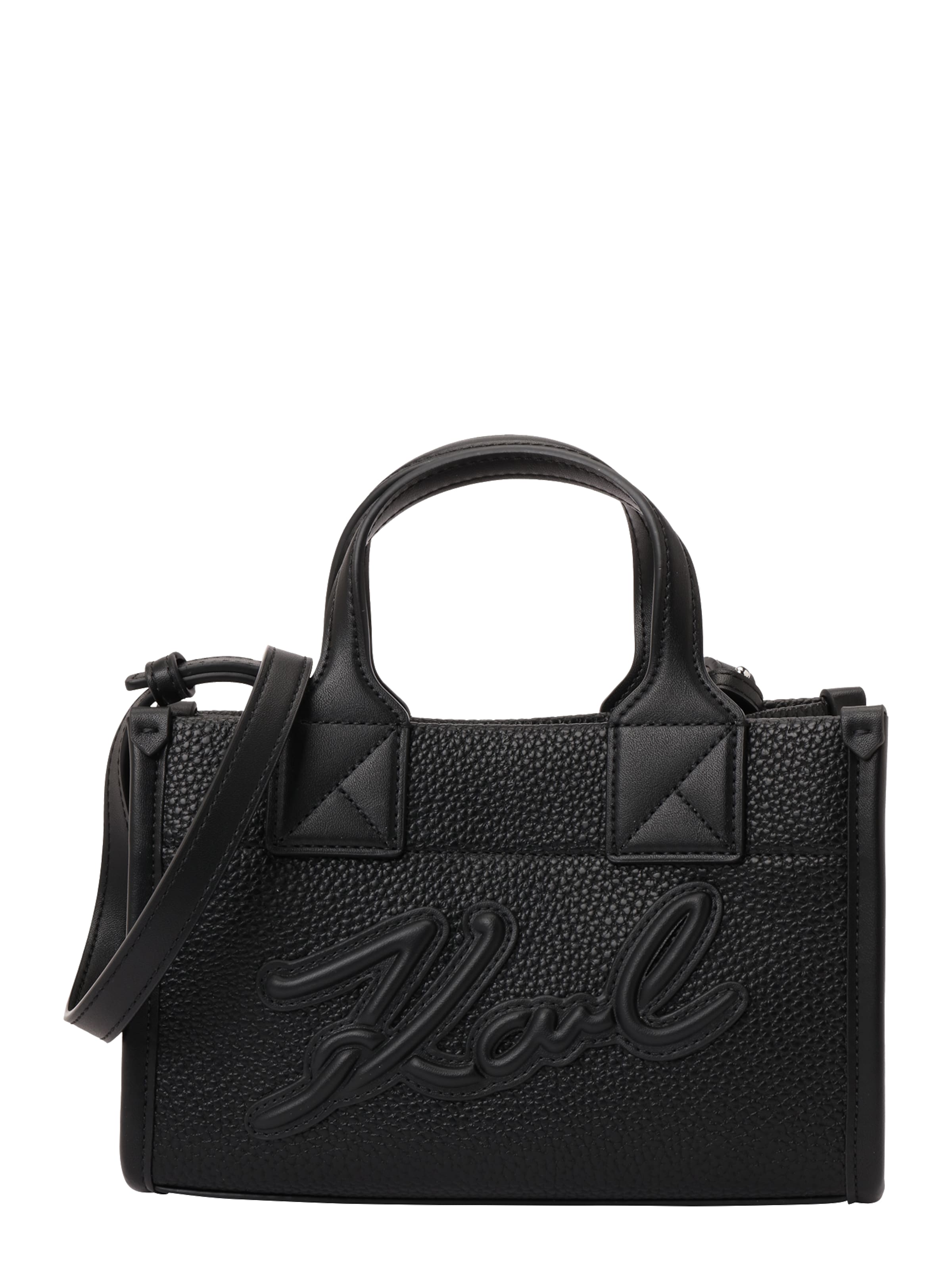 Karl Lagerfeld Håndtaske 'Skuare' i sort: forside