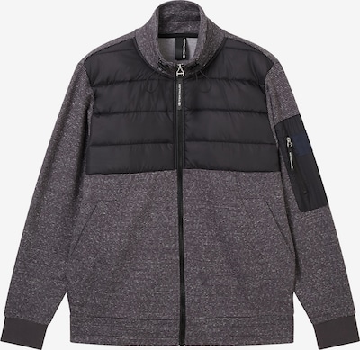 Džemperis iš TOM TAILOR, spalva – bazalto pilka / juoda, Prekių apžvalga