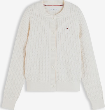 TOMMY HILFIGER Knit cardigan in Beige: front