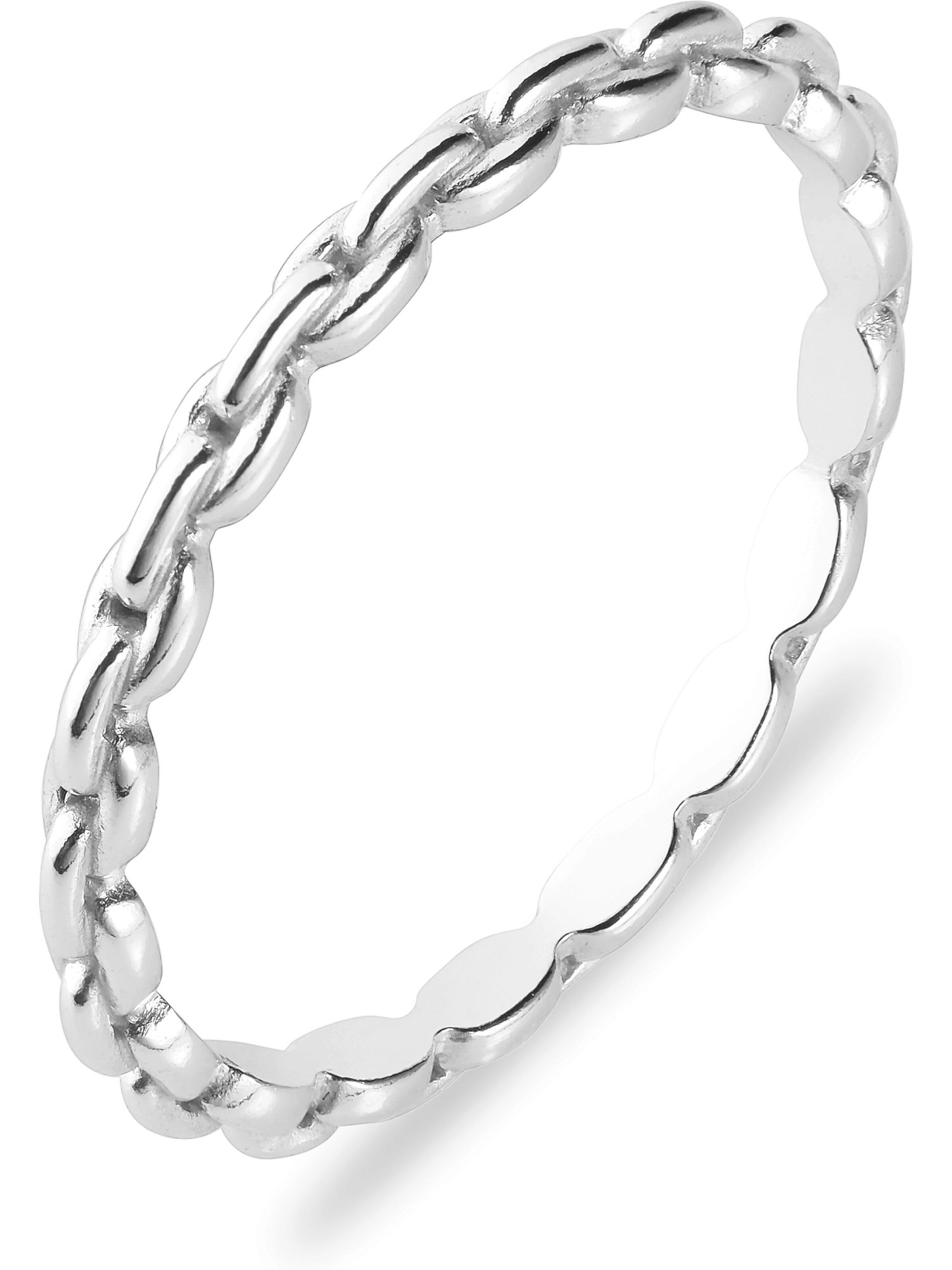 CHRIST Ring in Silber: Vorderseite