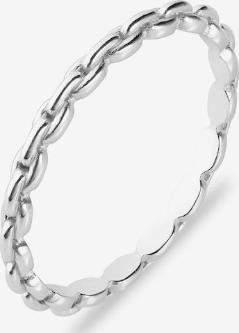 CHRIST Ring in Silver: front