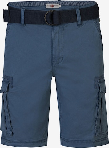 Petrol Industries Cargo trousers in Blue: front