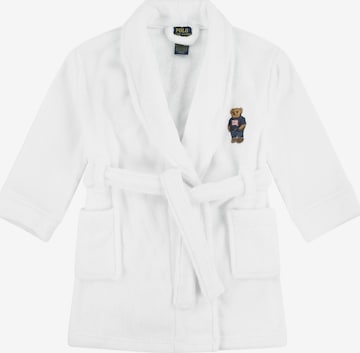 Accappatoio di Polo Ralph Lauren in bianco: frontale