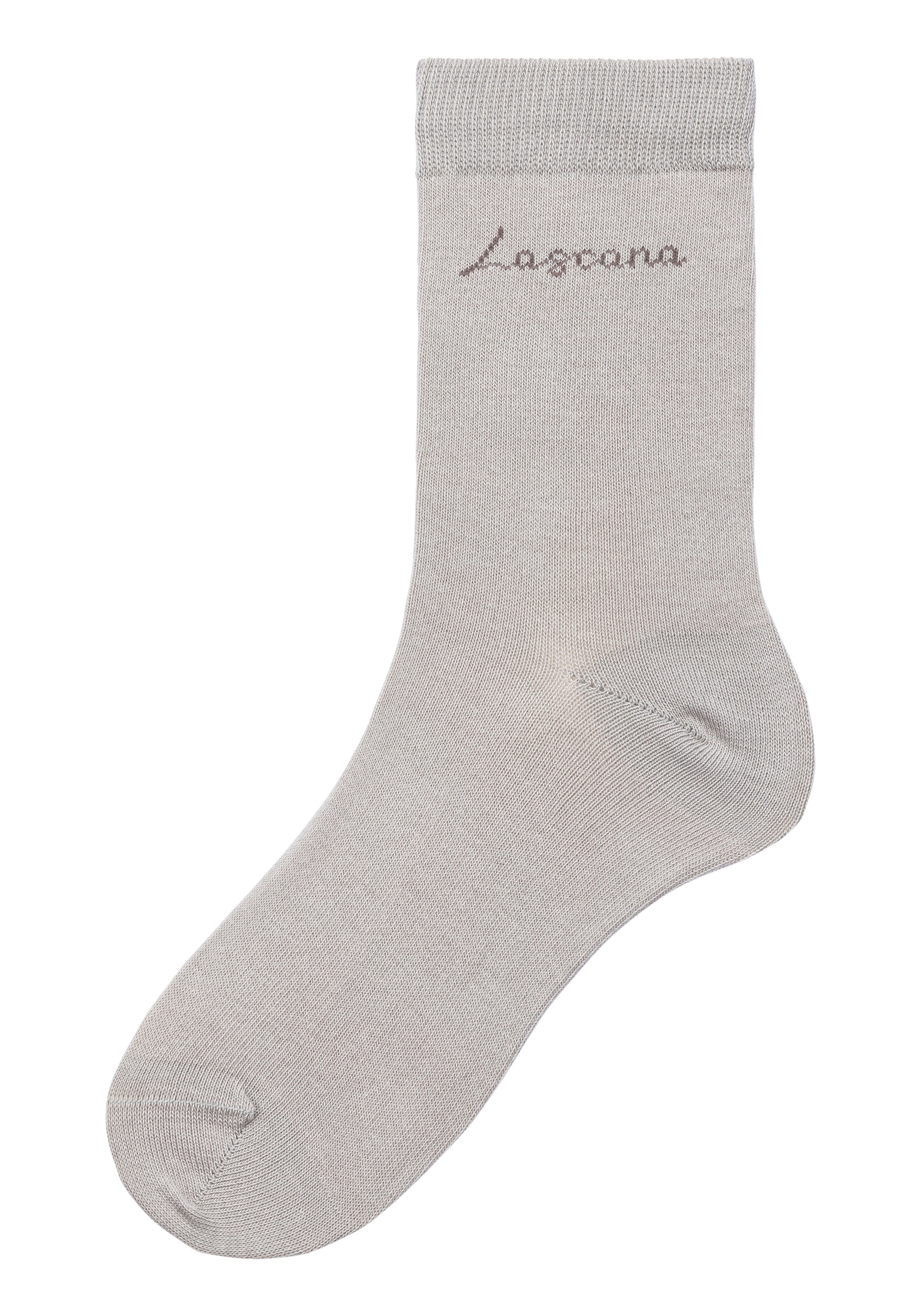 LASCANA Socken in Braun