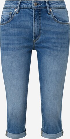 QS Slimfit Jeans 'Catie' in Blauw: voorkant