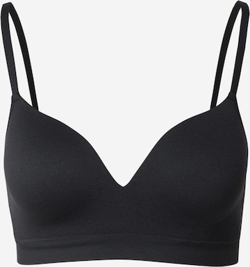 Lindex T-shirt BH 'Flora' in Zwart: voorkant