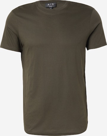 ARMANI EXCHANGE Tričko – zelená: přední strana
